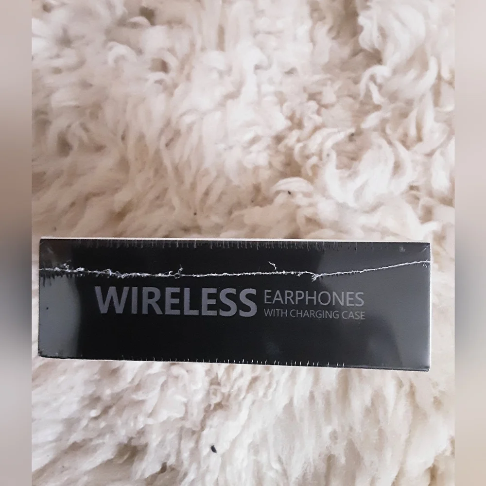 True Wireless Earphones With Charging Case M70 HD Stereo Sound Black Bluetooth